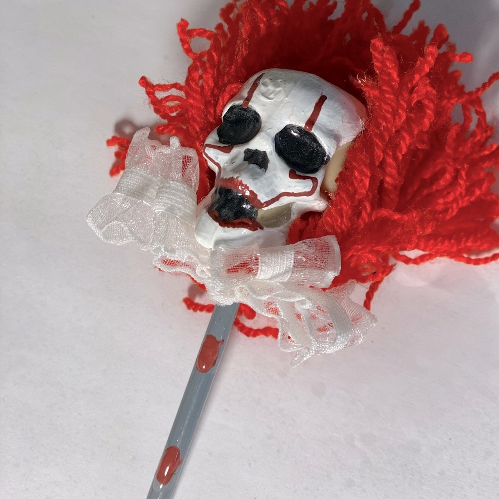Halloween Pennywise Inspired Doll W/Costume Rattler Georgie Scary/Freak Signed! - Picture 3 of 7